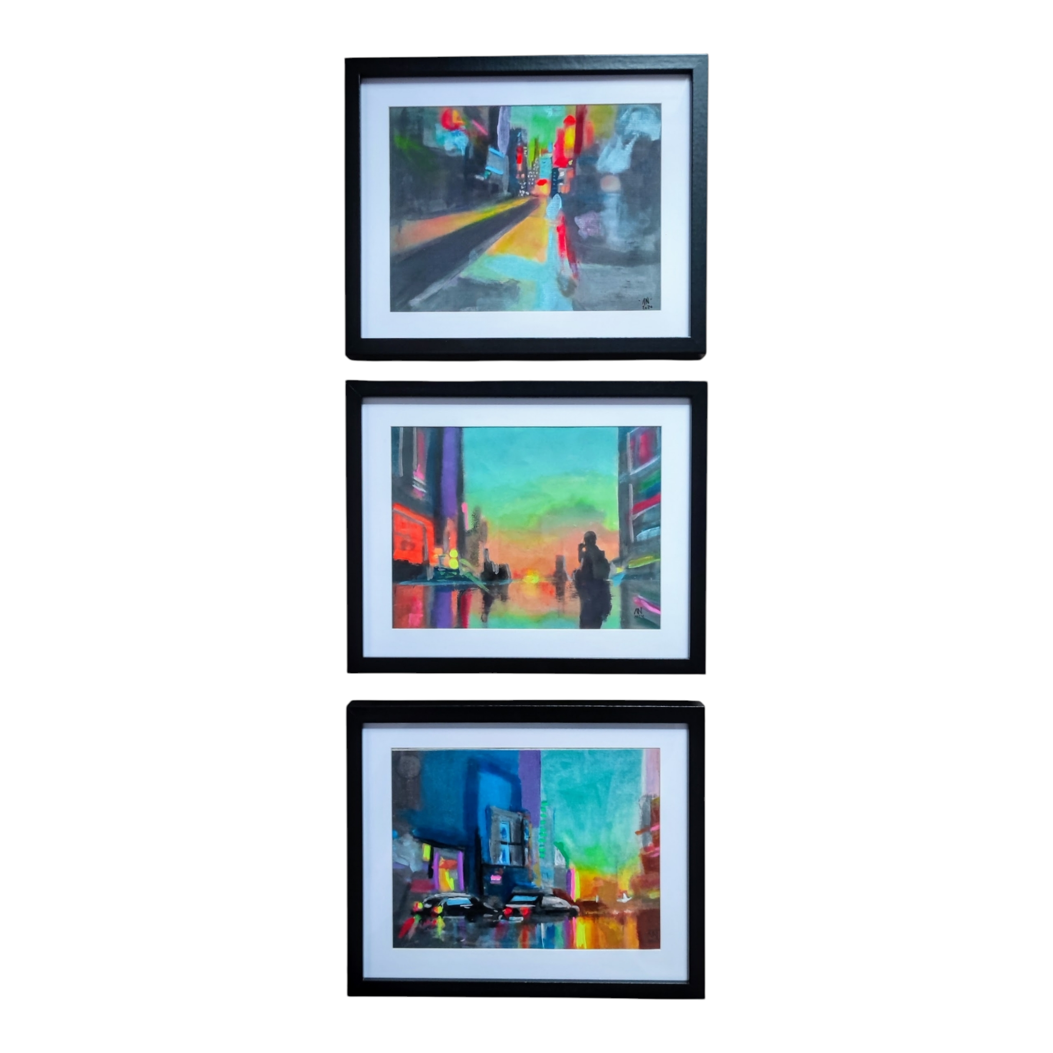 Después  de la lluvia (tríptico A4)