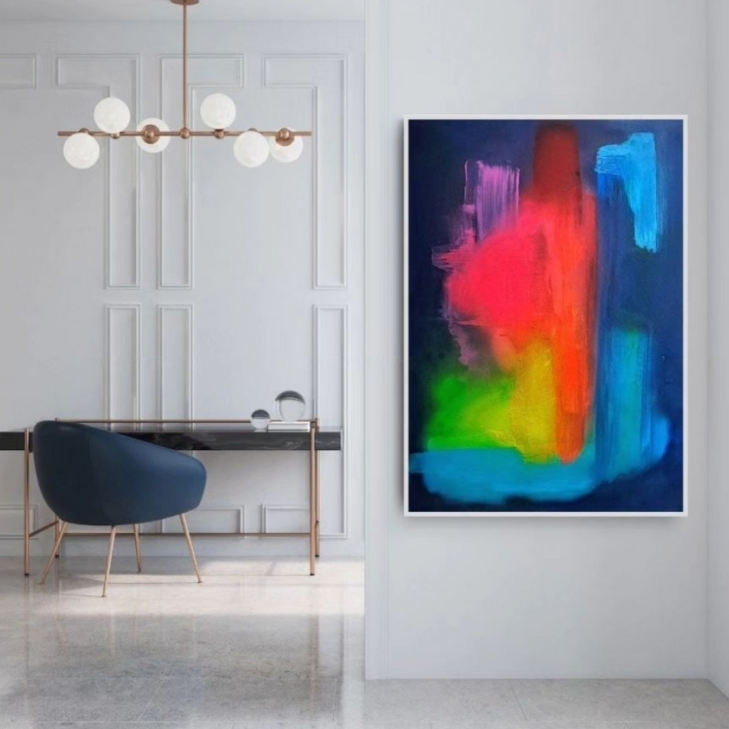 Caída libre 70x50cm