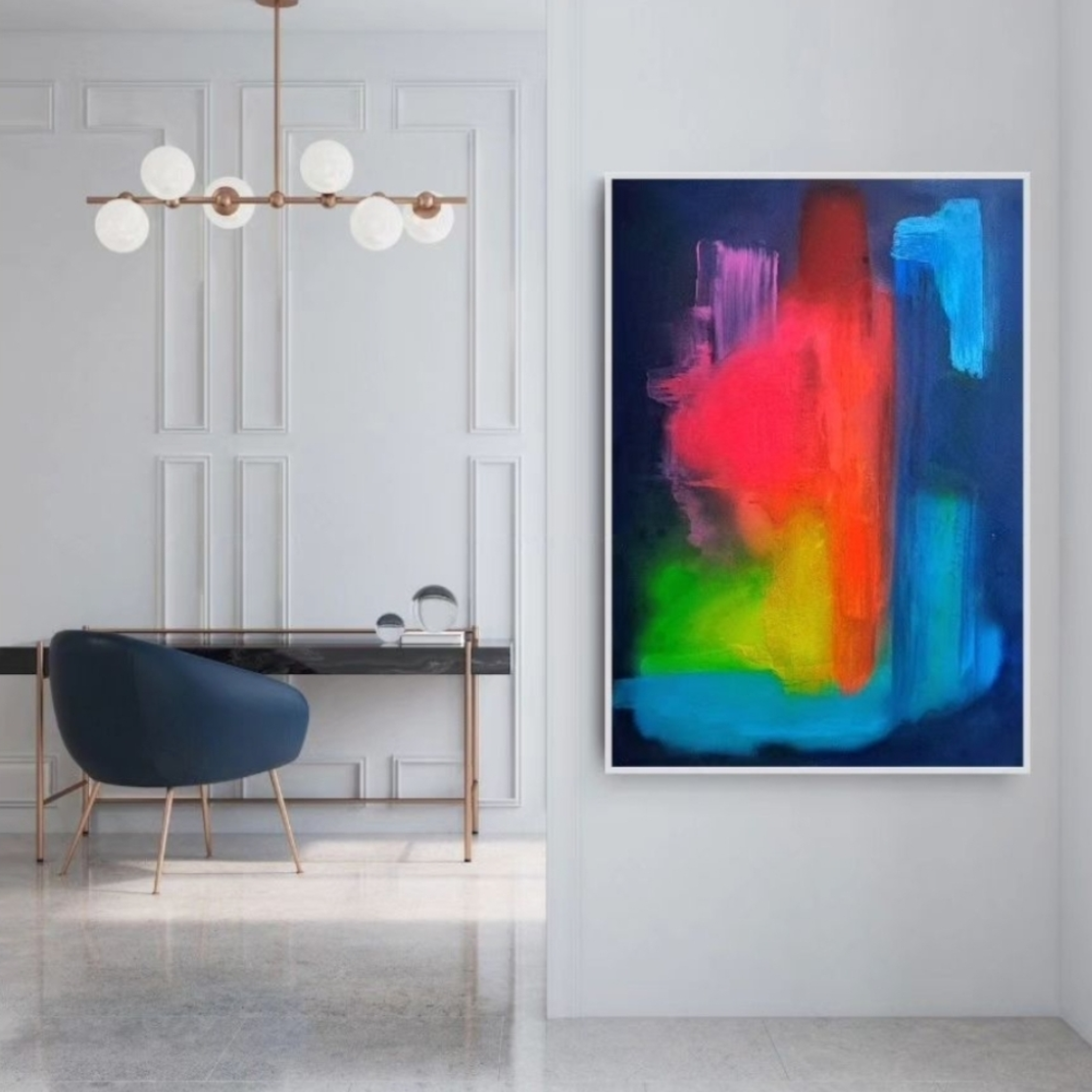 Caída libre 70x50cm