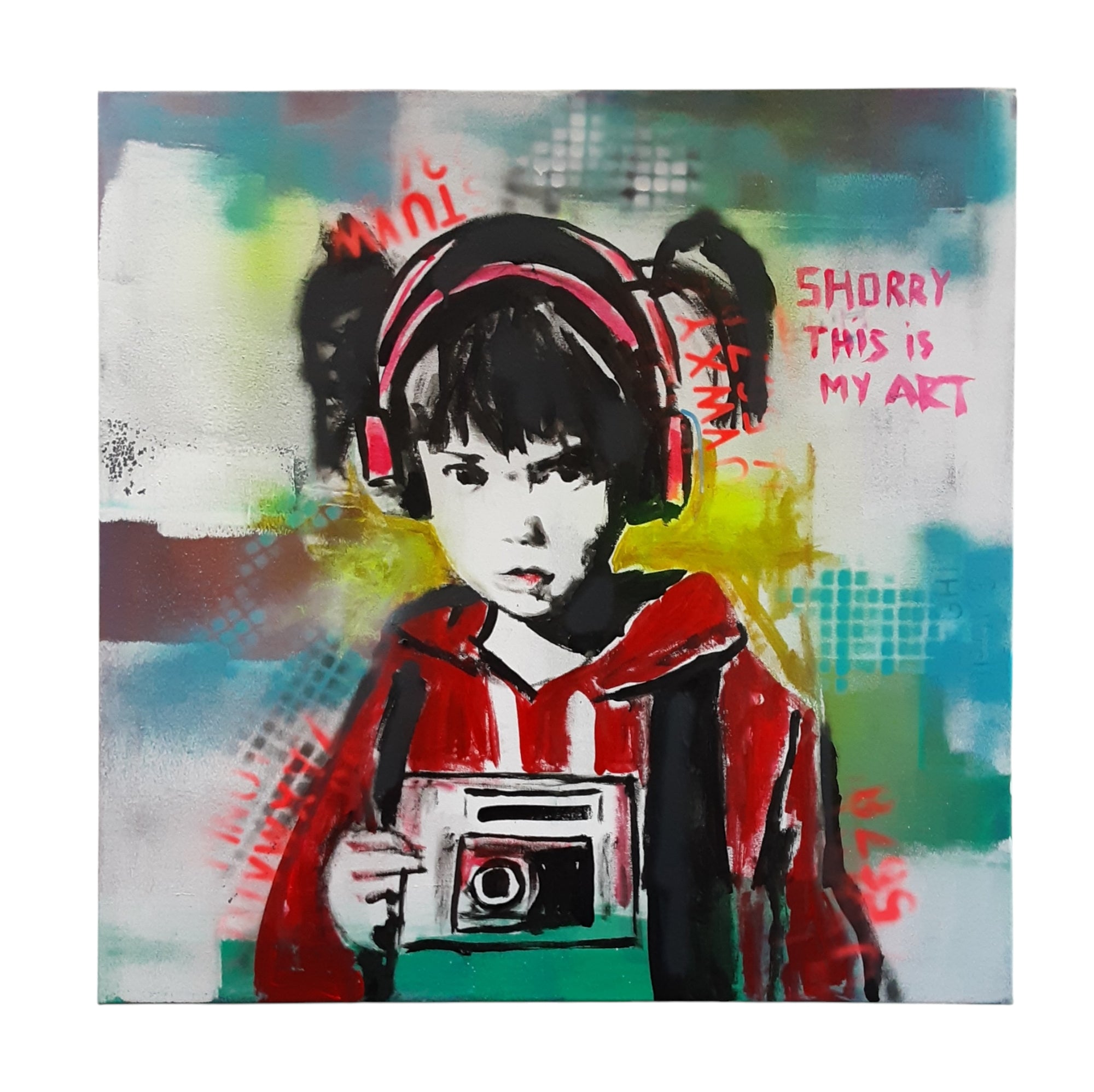 Identidad en estéreo 100x100cm