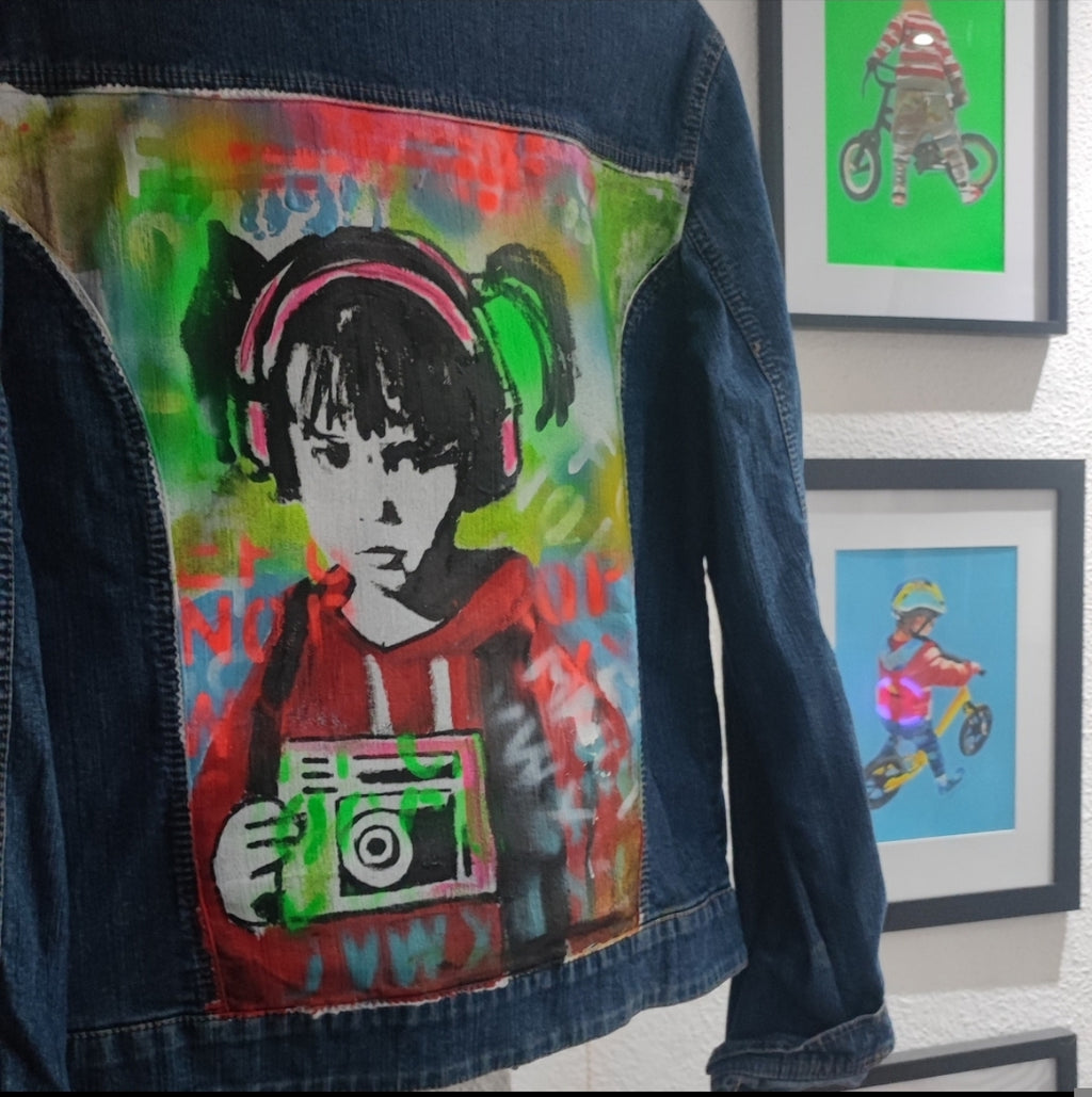 Chaqueta Niña Skater